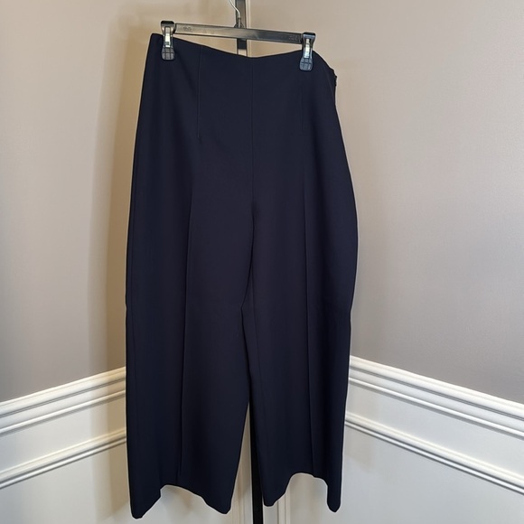 Zara CULOTTES size extra large in navy - Picture 2 of 7